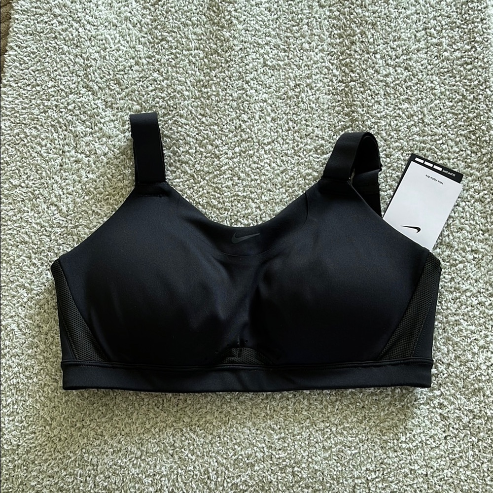 Nike Black Sports Bra Full Coverage